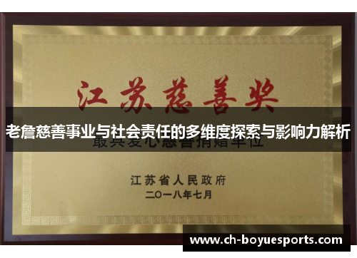 老詹慈善事业与社会责任的多维度探索与影响力解析